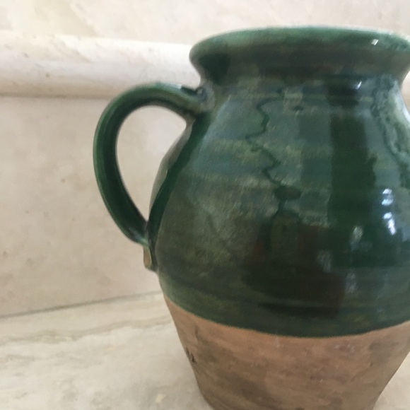 SOLD! Rowe Pottery Works Cambridge, WI Green Salt Glaze - Picture 11 of 12